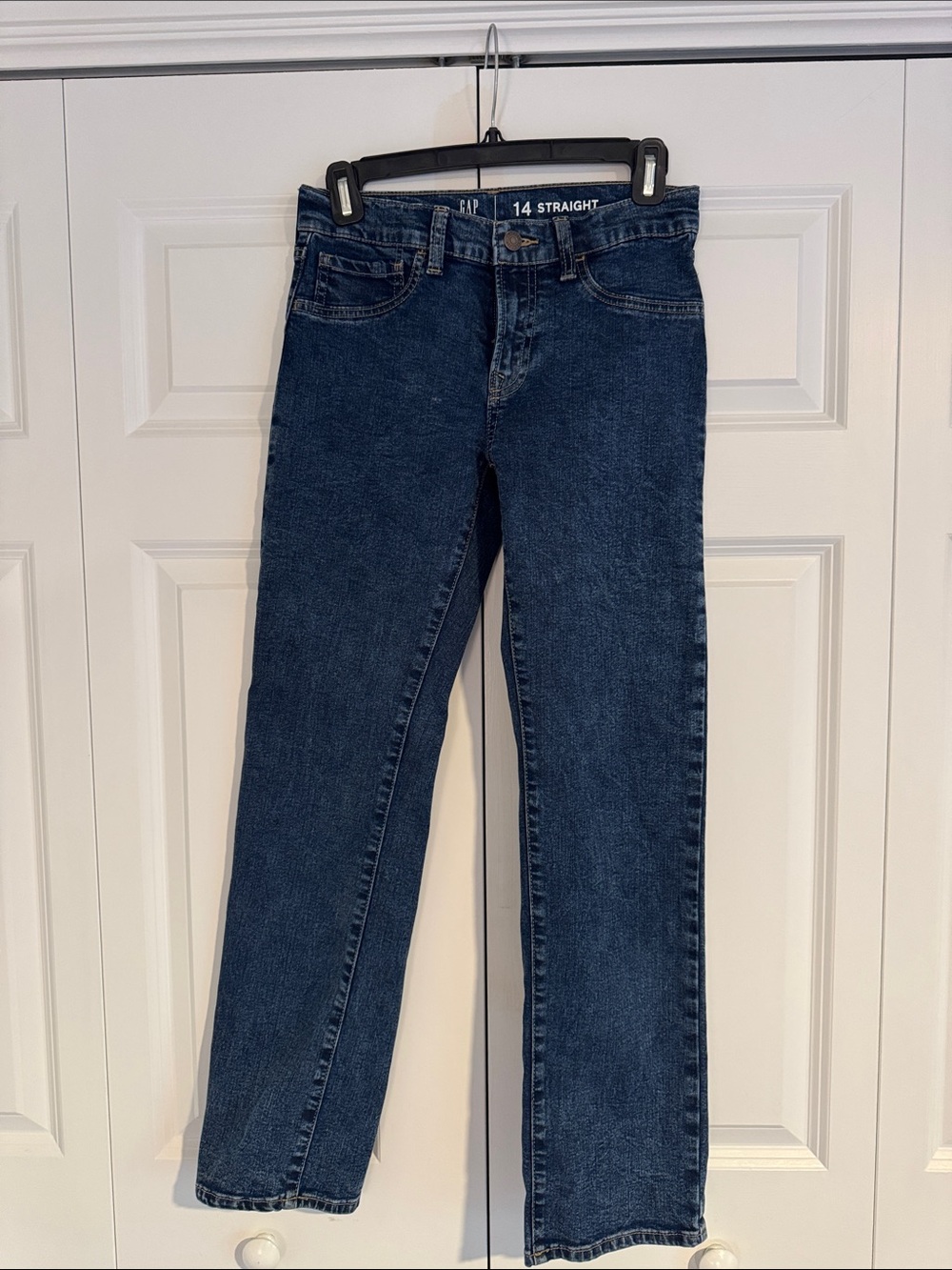 Gap Kids Straight Jeans in Dark Blue